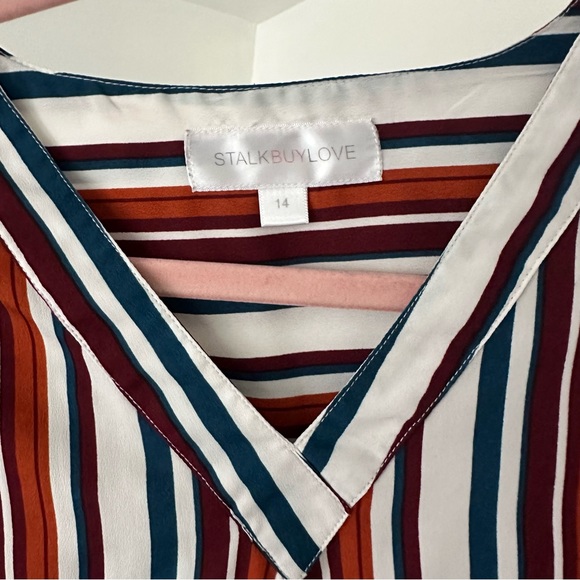 Multicoloured Striped Top by StalkBuyLove - Picture 2 of 5